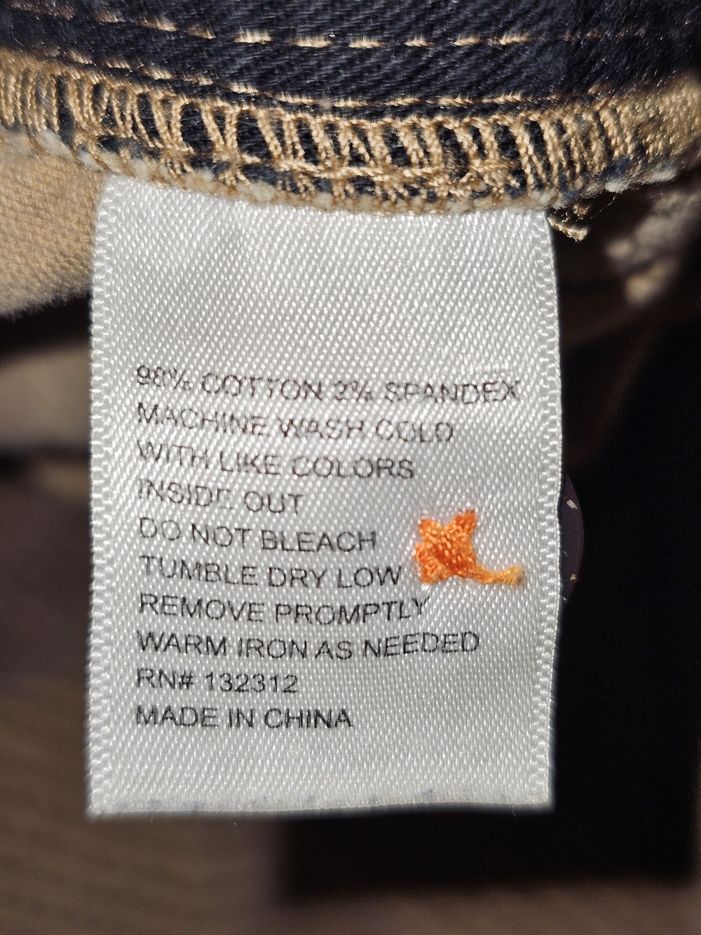 Howler Brothers Tan Corduroy Designer Drawstring Shorts Orange Accent Size 36 - Picture 6 of 7